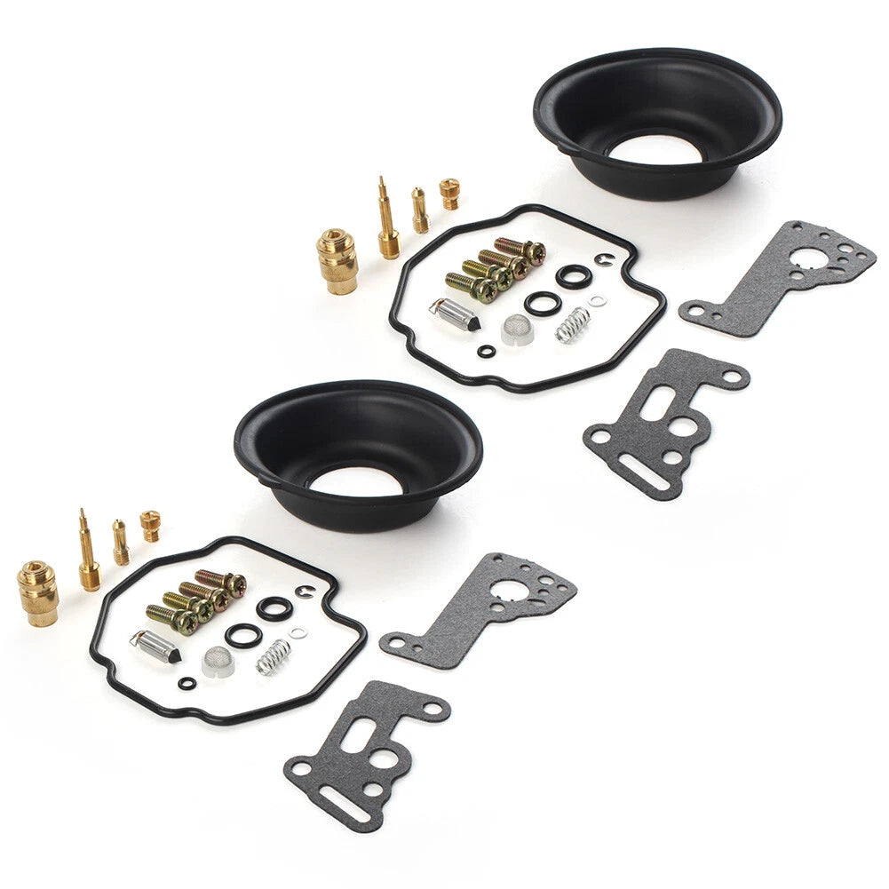 Carburetor Repair Rebuild Kit for Yamaha XV500 XV535 Virago (1987-1999)