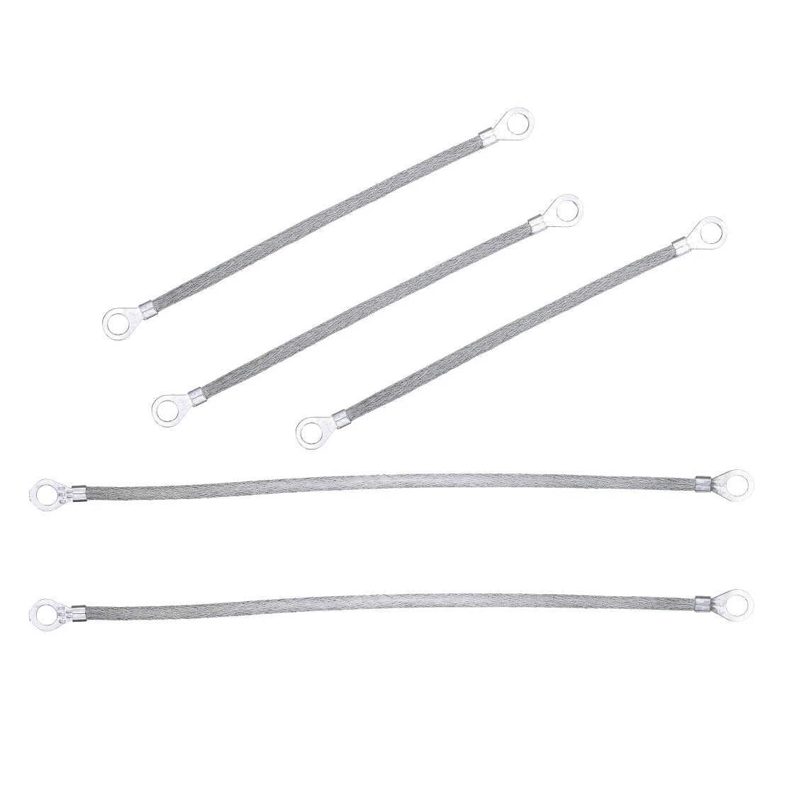 Universal Engine Ground Strap 10x 3-7.28" & 2-11.22" w/ 5/16" Lugs