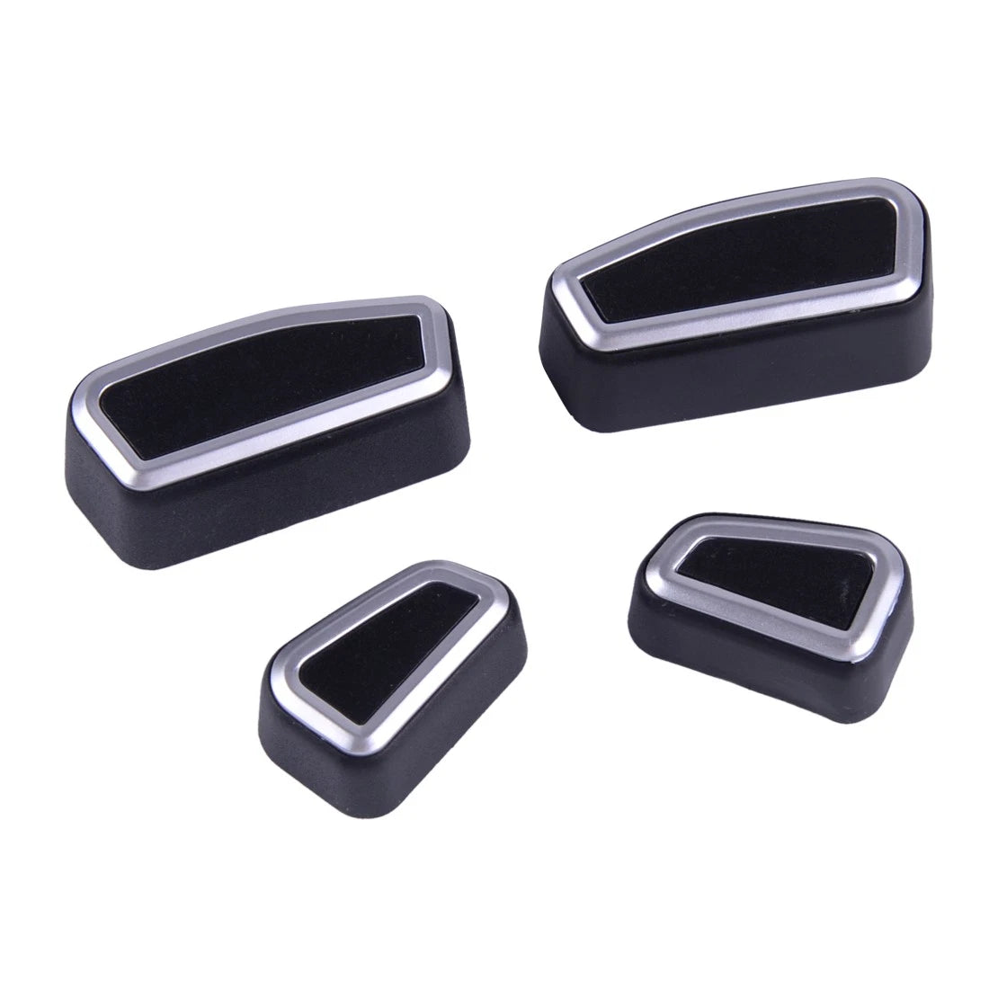 4 x Seat Adjuster Chrome Switch for Jeep Grand Cherokee, Patriot, Chrysler (2011-2015)