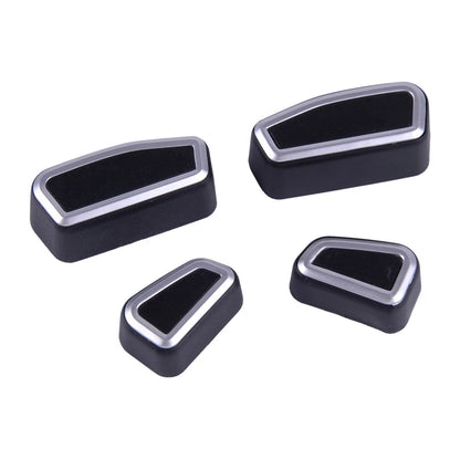 4 x Seat Adjuster Chrome Switch for Jeep Grand Cherokee, Patriot, Chrysler (2011-2015)