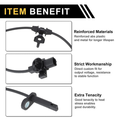ABS Wheel Speed Sensor for Acura ZDX Rear Left (2010 - 2012)