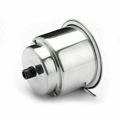 Stainless Steel Drink Holder with Blue Lighting for Boat