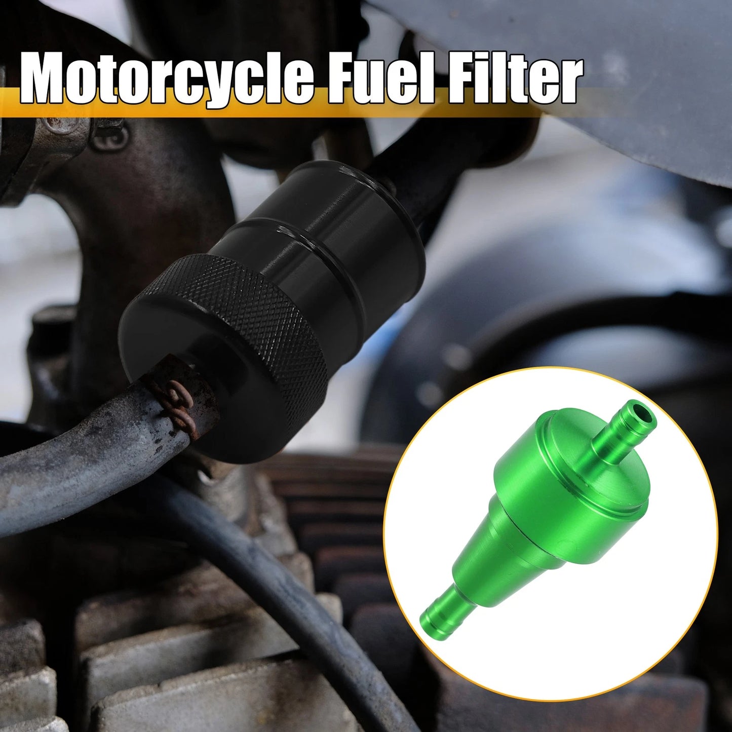 59x24mm / Green Fuel Filter / for Motorcycle Dirt Bike