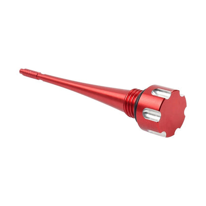 CNC Aluminum Oil Dipstick Red for Lifan YX 125cc 140cc Engine Pit Bike