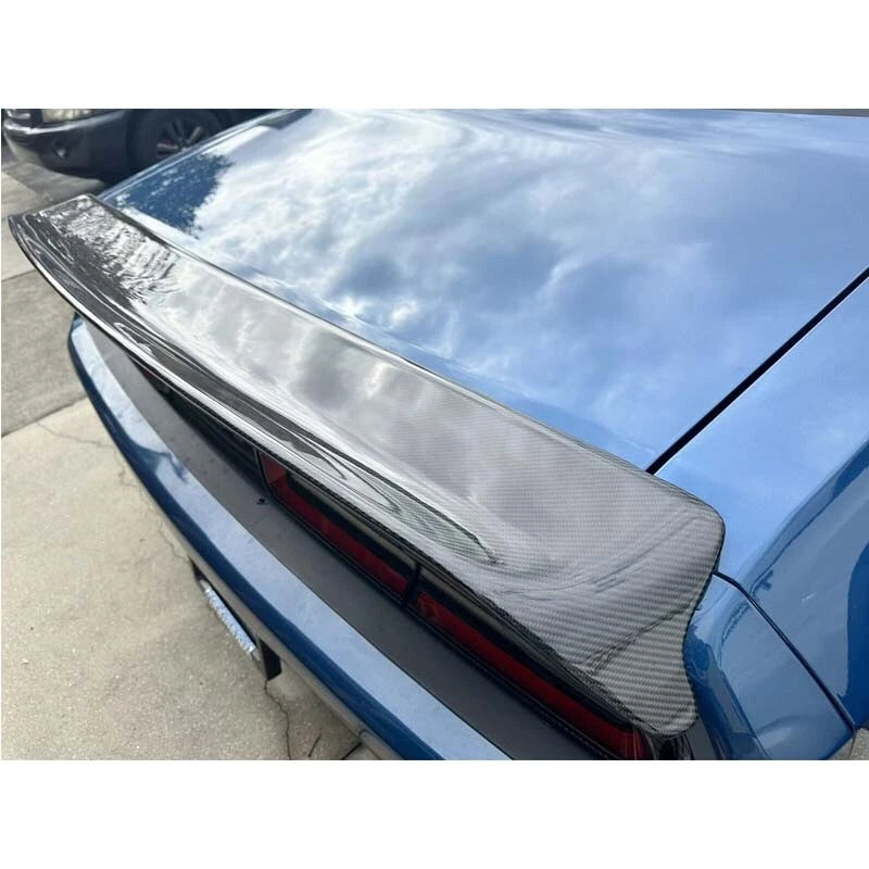 Real Carbon Fiber Rear Trunk Spoiler Wing Redeye Fit for 08-22 Dodge Challenger
