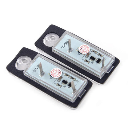 LED Rear License Plate Light for Audi A4 S4 B5 Avant A6 S6 B4 C5 (1995-2001)