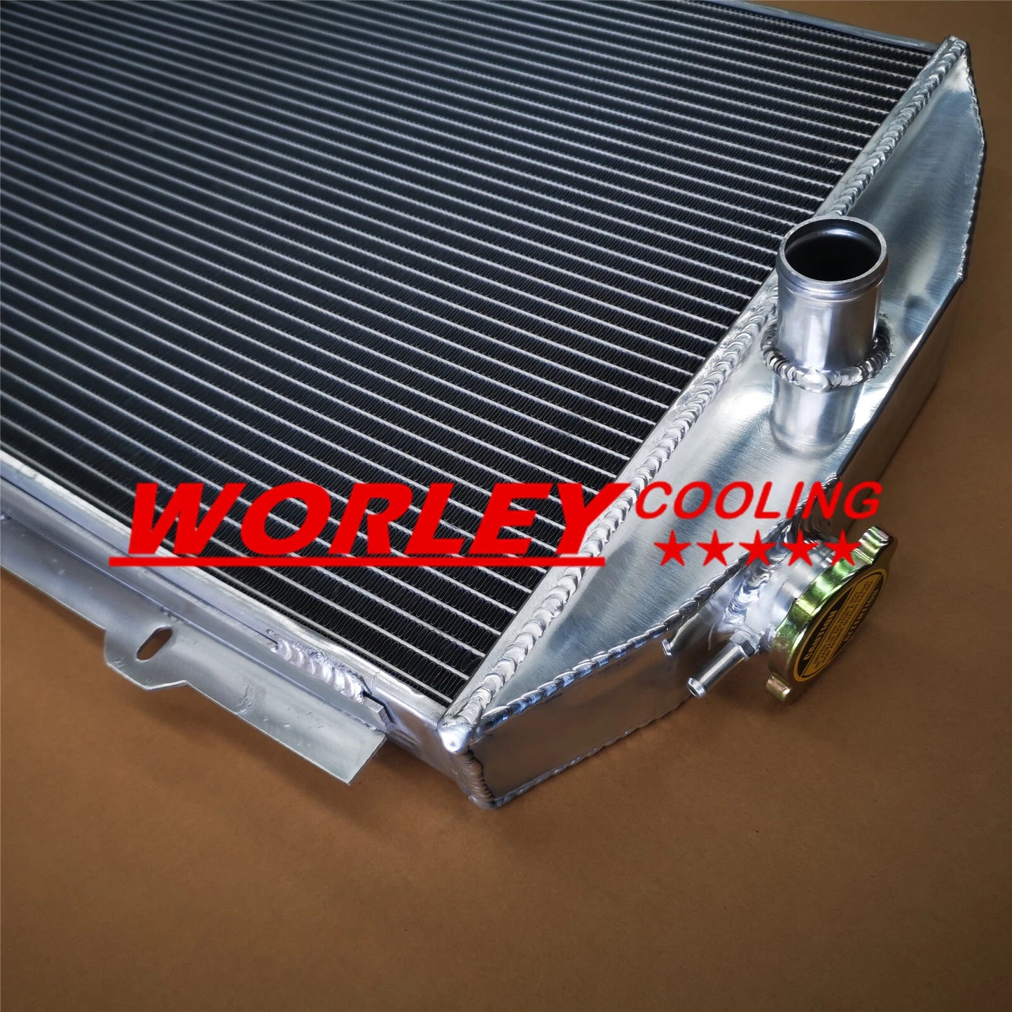 56mm Aluminum Radiator for Chevy 350 V8 Hot/Street Rod (1938)