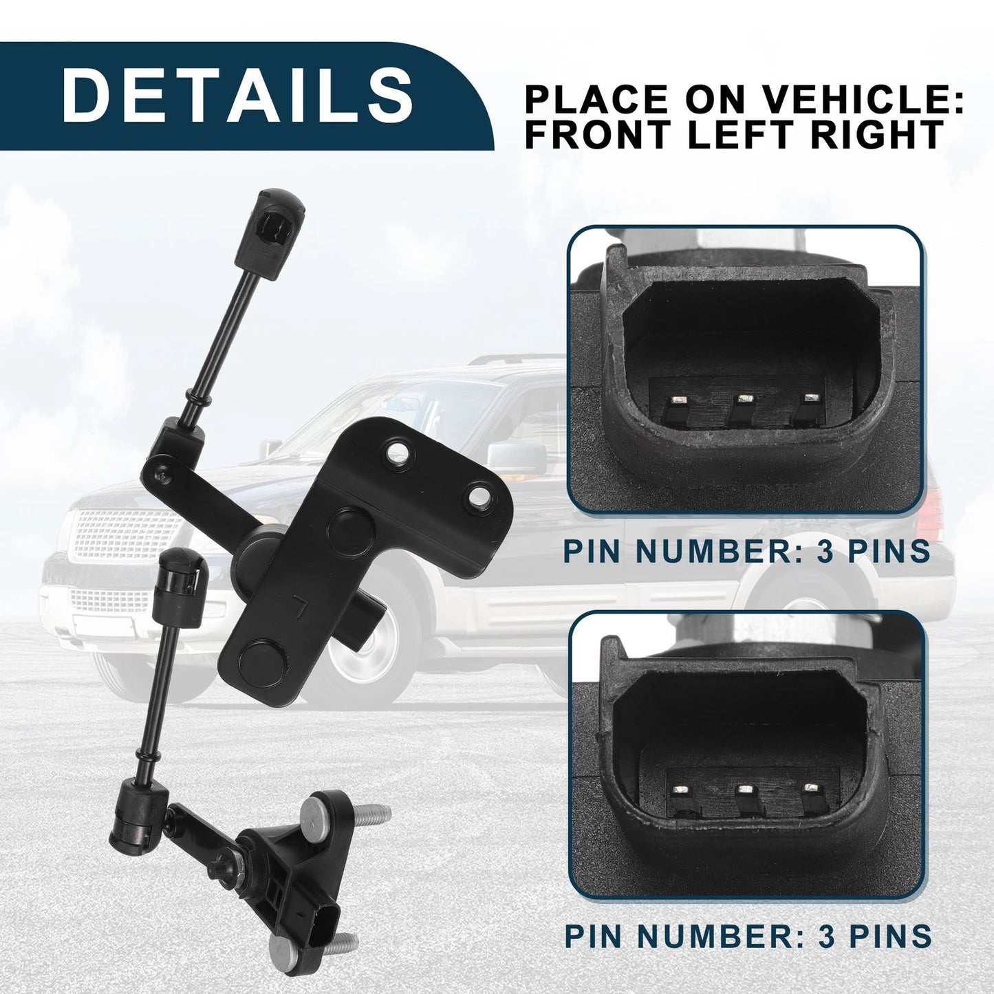 Air Suspension Ride Height Level Sensor for Ford Expedition (2003-2014)