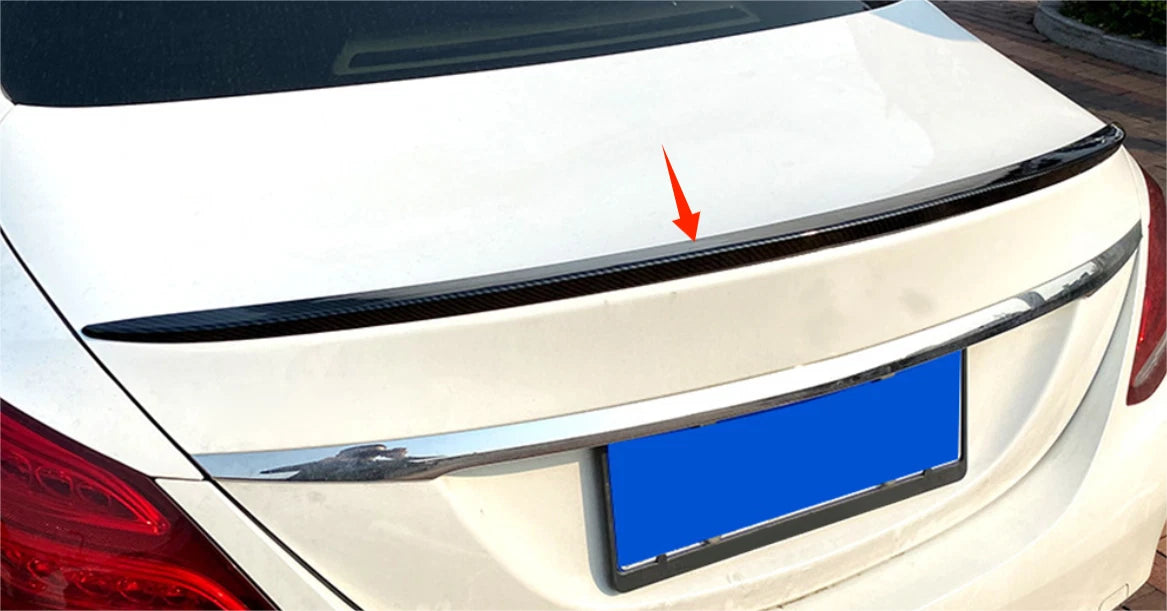 ABS Carbon Fiber Rear Spoiler for Mercedes Benz E-Class W213 (2016-2022)