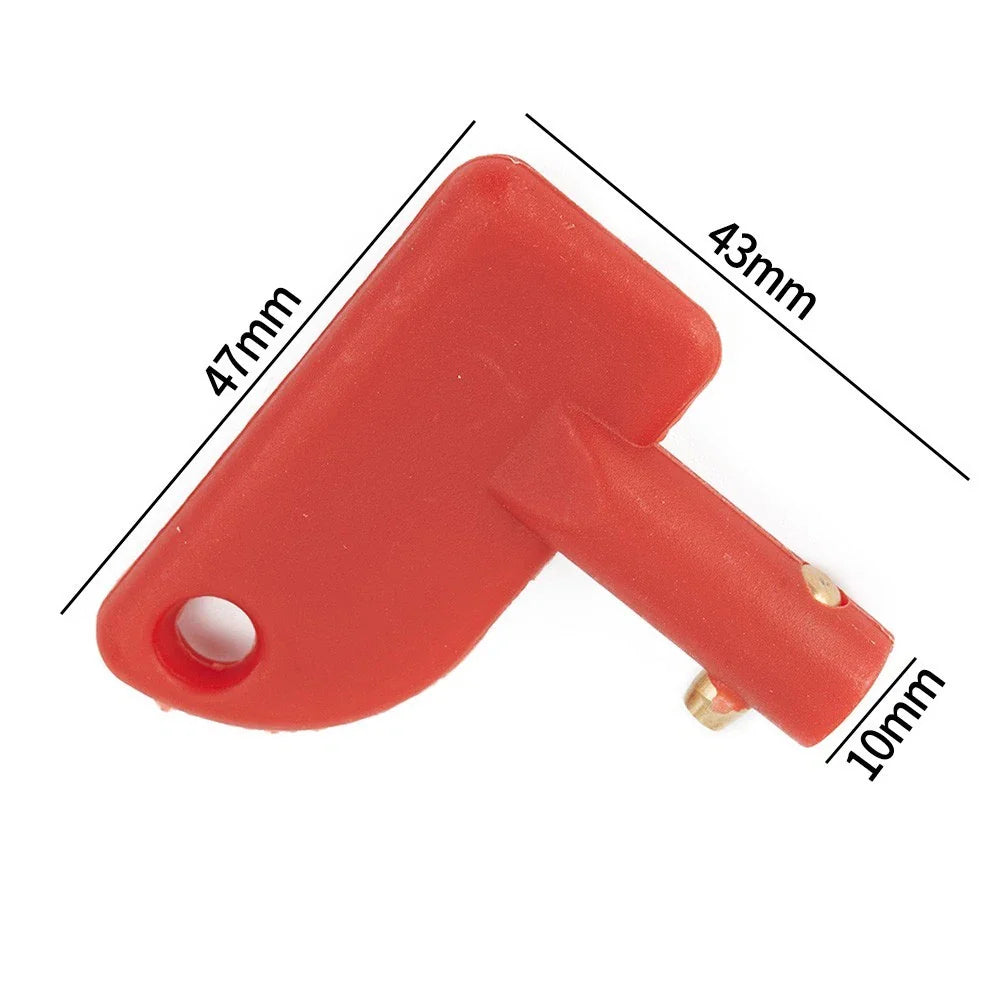 Spare Key for Battery Isolator Switch for Marine, Car, Van, Boat