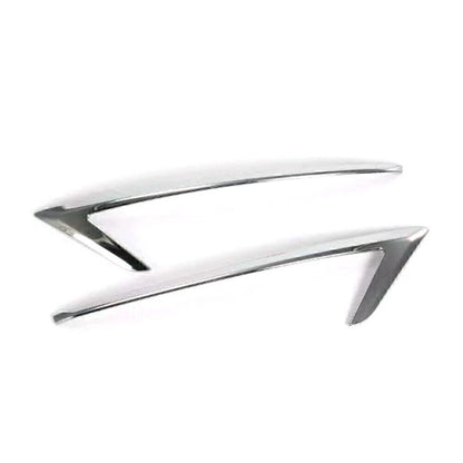 Rear Bumper Fog Light Cover for Mazda CX-5 2017-2021 Silver