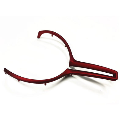 Red Steering Wheel Cover for BMW M2 M3 M4 M5 M6 X5M X6M (2014-2023)
