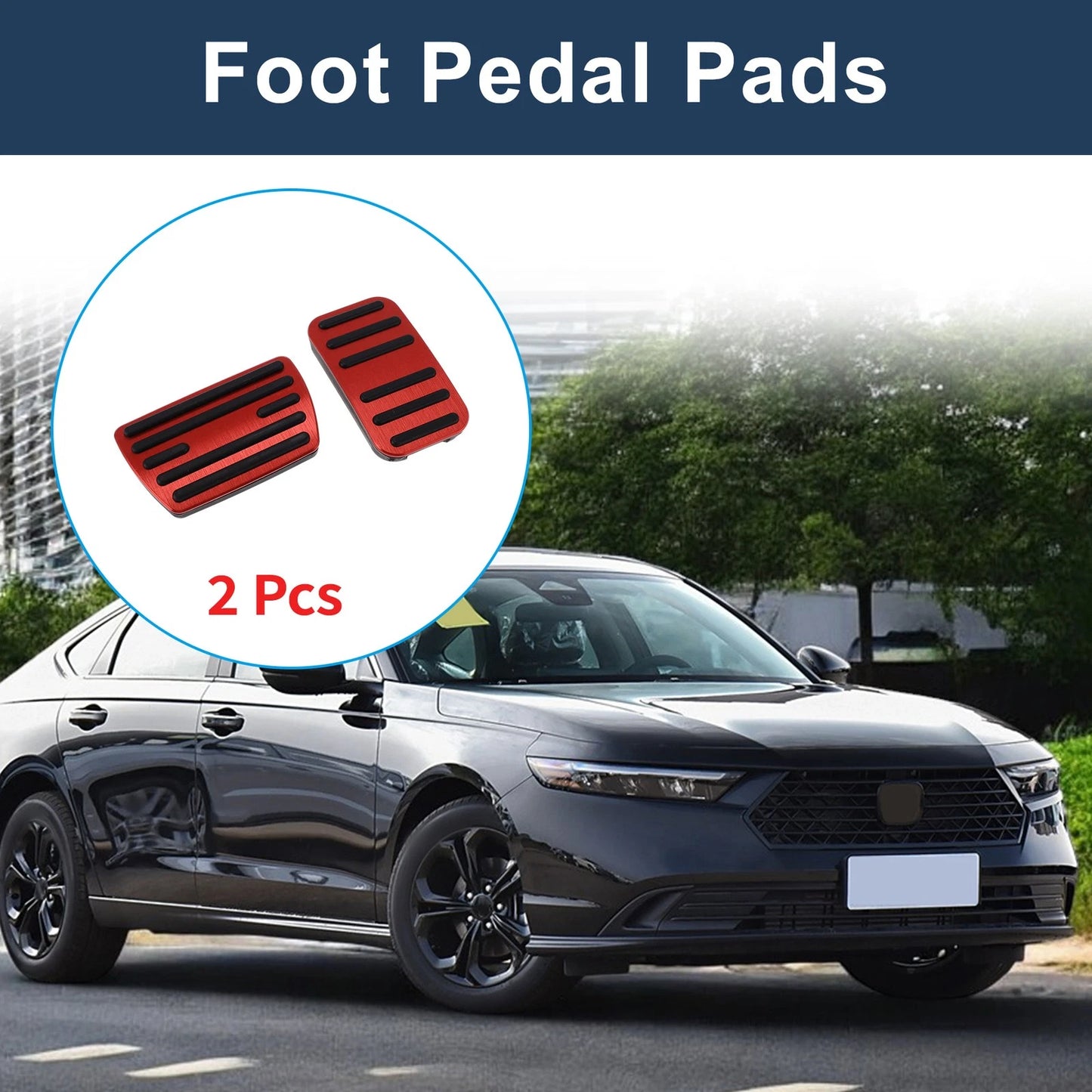 Foot Accelerator Pedal Covers for Honda Step Wagon (2005-2019)