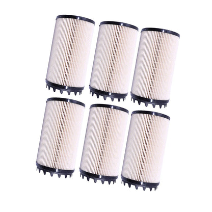 6pcs Fuel Filter Replacement for Peterbilt 367 389 587