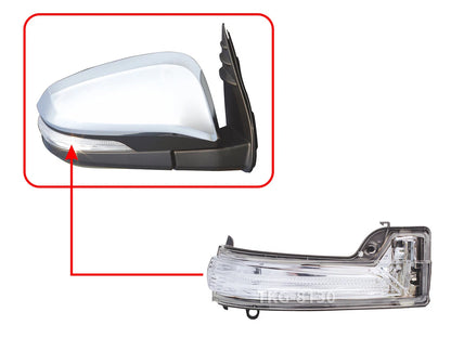 RH LED Side Mirror Indicators  Lamp for Toyota Hilux Revo (2015-2020)