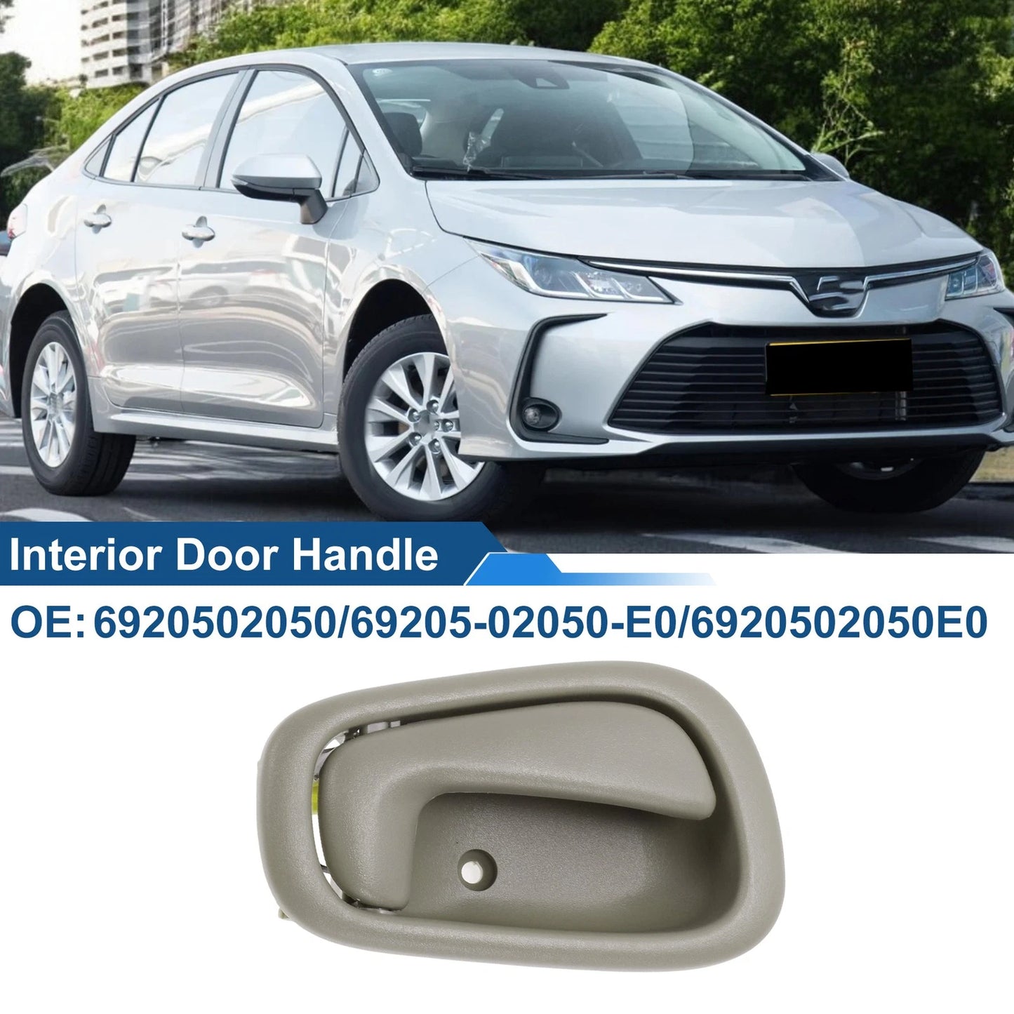 Front Driver Side Interior Door Handle for Toyota Corolla (1998-2002)