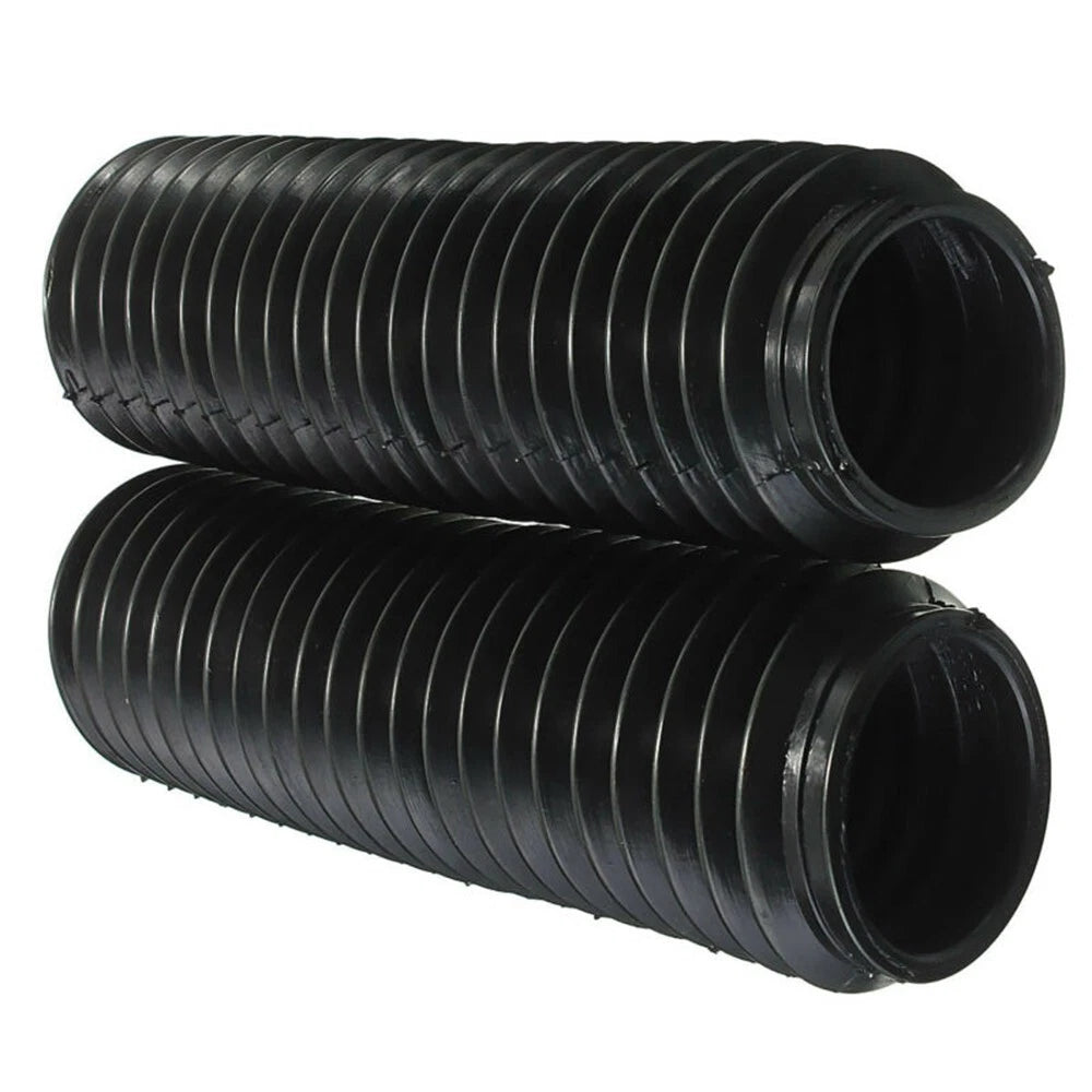 2 x Motorcycle Rubber Fork Gaiters Protector Shock Front Boots for CQR Model