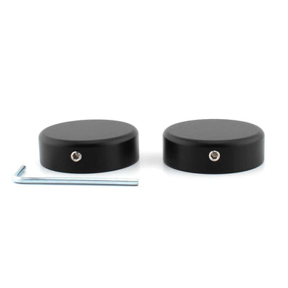 Black Upper Fork Stem Covers for Honda GB350 NC59 GB350S CB350 CB350S (2021+)