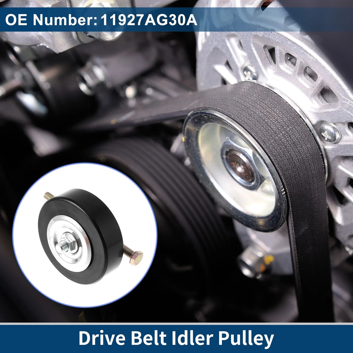 Drive Belt Idler Pulley for Nissan Pathfinder (2001 - 2004)