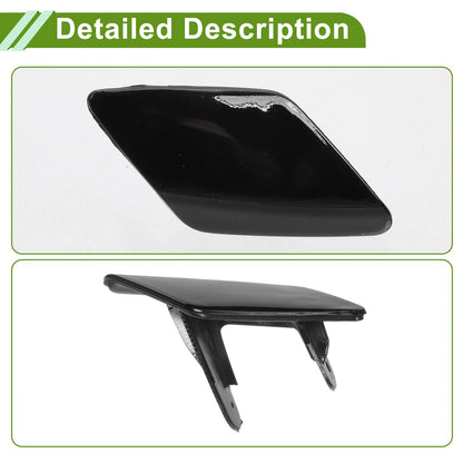 Front Right Washer Nozzle Cover Cap Black for BMW 428i (2014-2016)