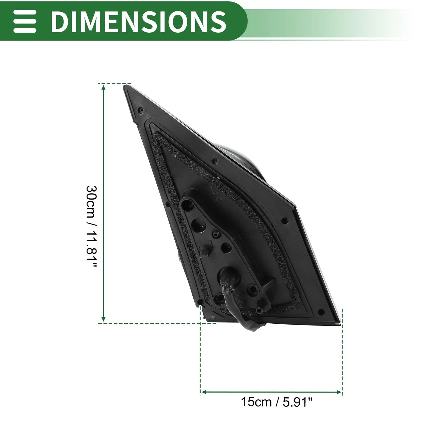 Left Side Door Mirror for Toyota RAV4 (2019-2023)