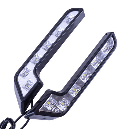 L Shaped LED Daytime Running Lights for Car Front Grille (Hot) -