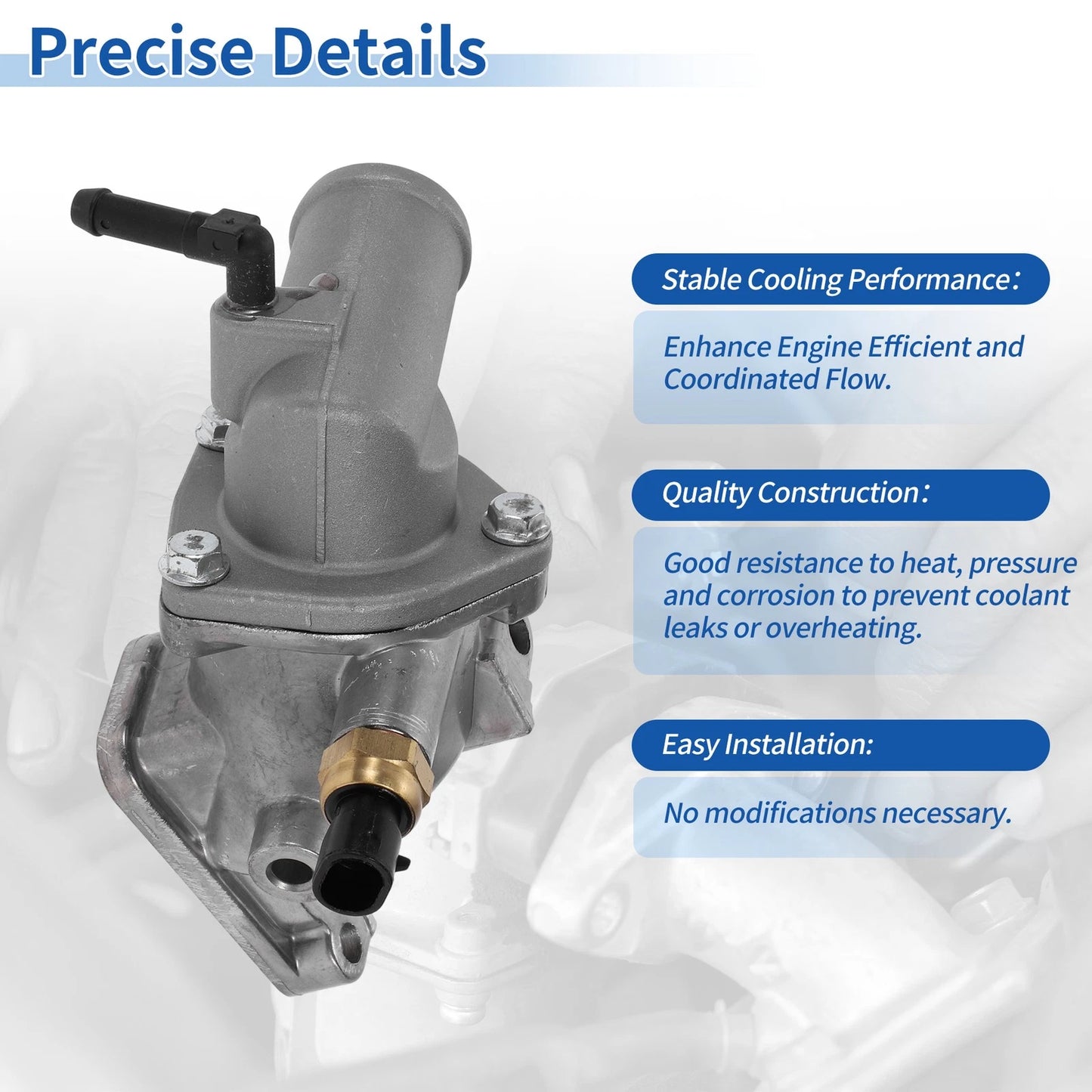 Engine Thermostat Housing Assembly for CHEVROLET LACETTI