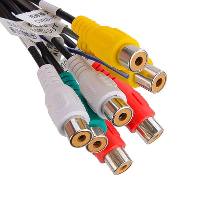 12Pin AV RCA Wire Harness for Pioneer AVH241EX, DMH130BT, DMH240EX