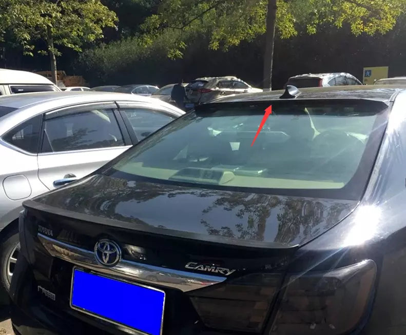 Black Roof Window Spoiler Wing for Toyota Camry 4-DR Sedan (2012-2016)