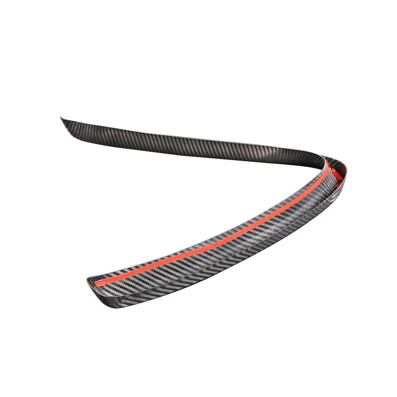Real Carbon Fiber Front Bumper Grille Cover For Alfa Romeo Stelvio 2017-2020