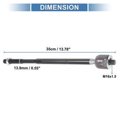 Front Inner Tie Rod End Links for Chevrolet Equinox & Pontiac Torrent