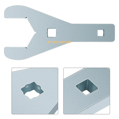56mm Rear Axle Nut Wrench Tools Axle Lock Nut Clip Bolt Jam Sleeve for Honda