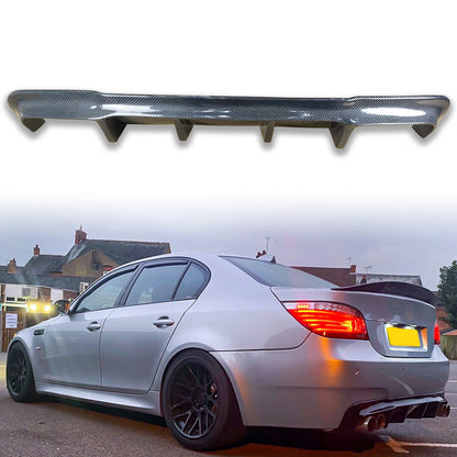 Rear Bumper Diffuser Cover for BMW E60 M5 (2005-2010)