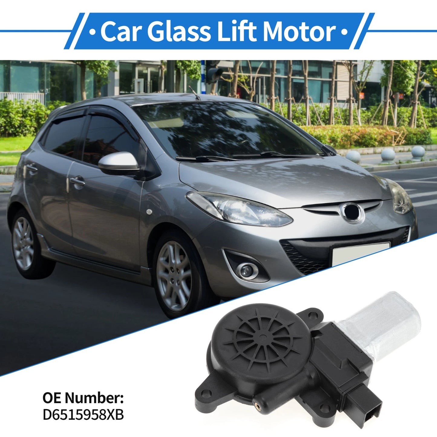 Power Window Regulator Lift Motor for MAZDA 2/3/6/CX-5 (2011-2014)