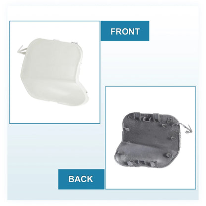 Front Bumper Tow Hook Cover for Nissan Rogue (2014-2016) White