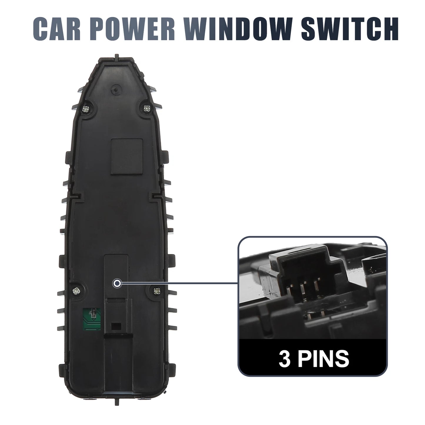 Power Window Switch for Mercedes-Benz W222 S-Class 2013-2017 Black