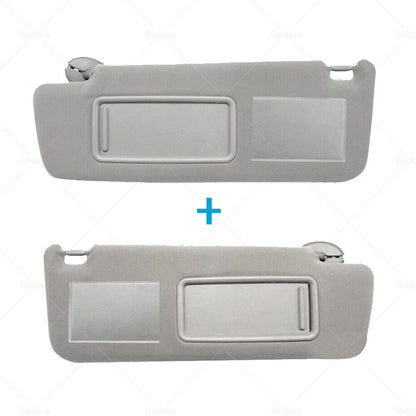 LH+RH Sun Visor for Toyota Prado TRJ120 RZJ120 KDJ120 LJ120 KZJ120 (2003-2009)