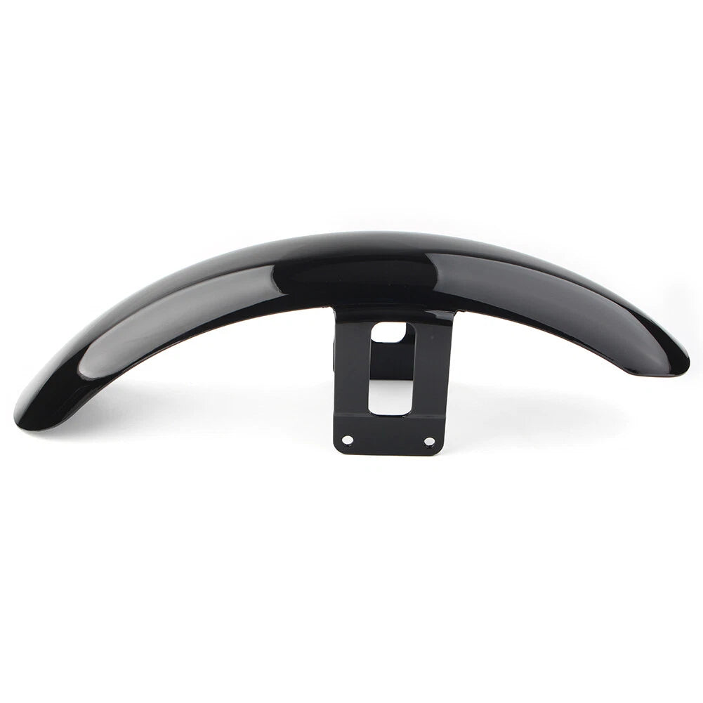 Black Front Fender Mudguard Cover for Harley Sportster 883 1200 (2004-2023)