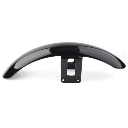 Black Front Fender Mudguard Cover for Harley Sportster 883 1200 (2004-2023)