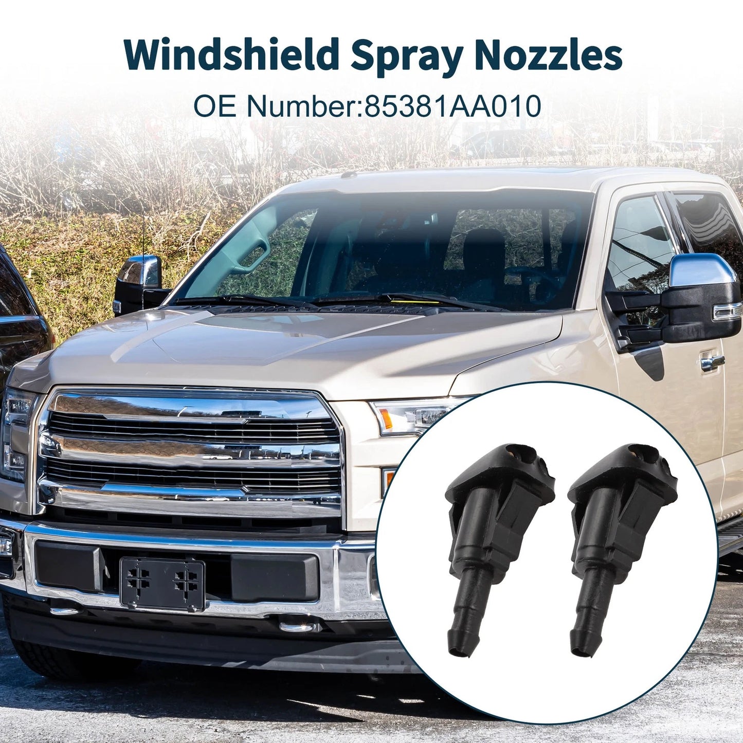 Washer Nozzle With Fluid Hose for Toyota Tacoma (2005–2010)