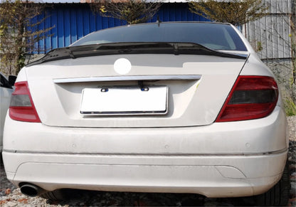 Unpainted R Style Rear Spoiler Wing for Mercedes C-Class W204 Sedan (2008-2014)