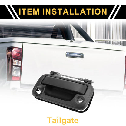 Liftgate Latch Tailgate Handle for Ford F-250 Super Duty (2008-2016) Black