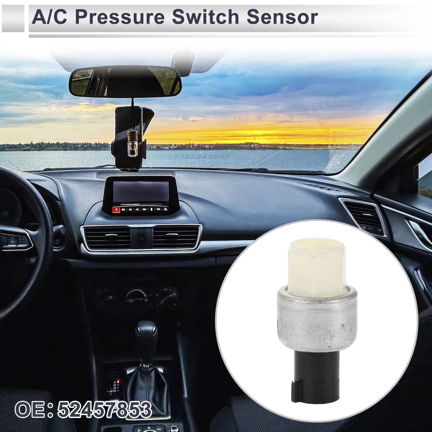 A/C Pressure Switch Sensor 5.7L for Chevrolet Blazer (1992 - 1993)