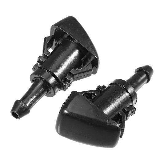 2 x Front Windshield Wiper Washer Nozzles for Hyundai Santa Fe (2013-2018)