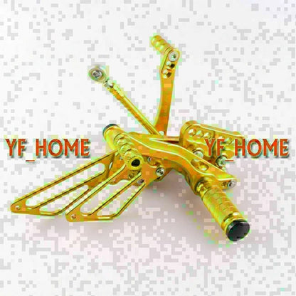 Rearsets Foot Pegs for Suzuki GSXR1000 K5 (2005-2006) - Gold Motorcycle Parts