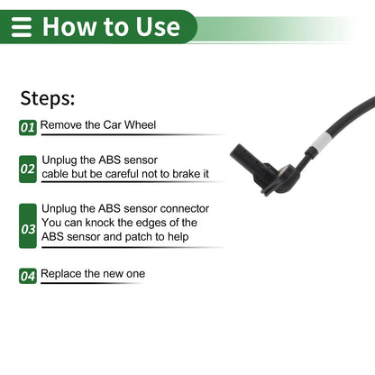 ABS Wheel Speed Sensor for Kia K900 (2015-2017) Rear Left
