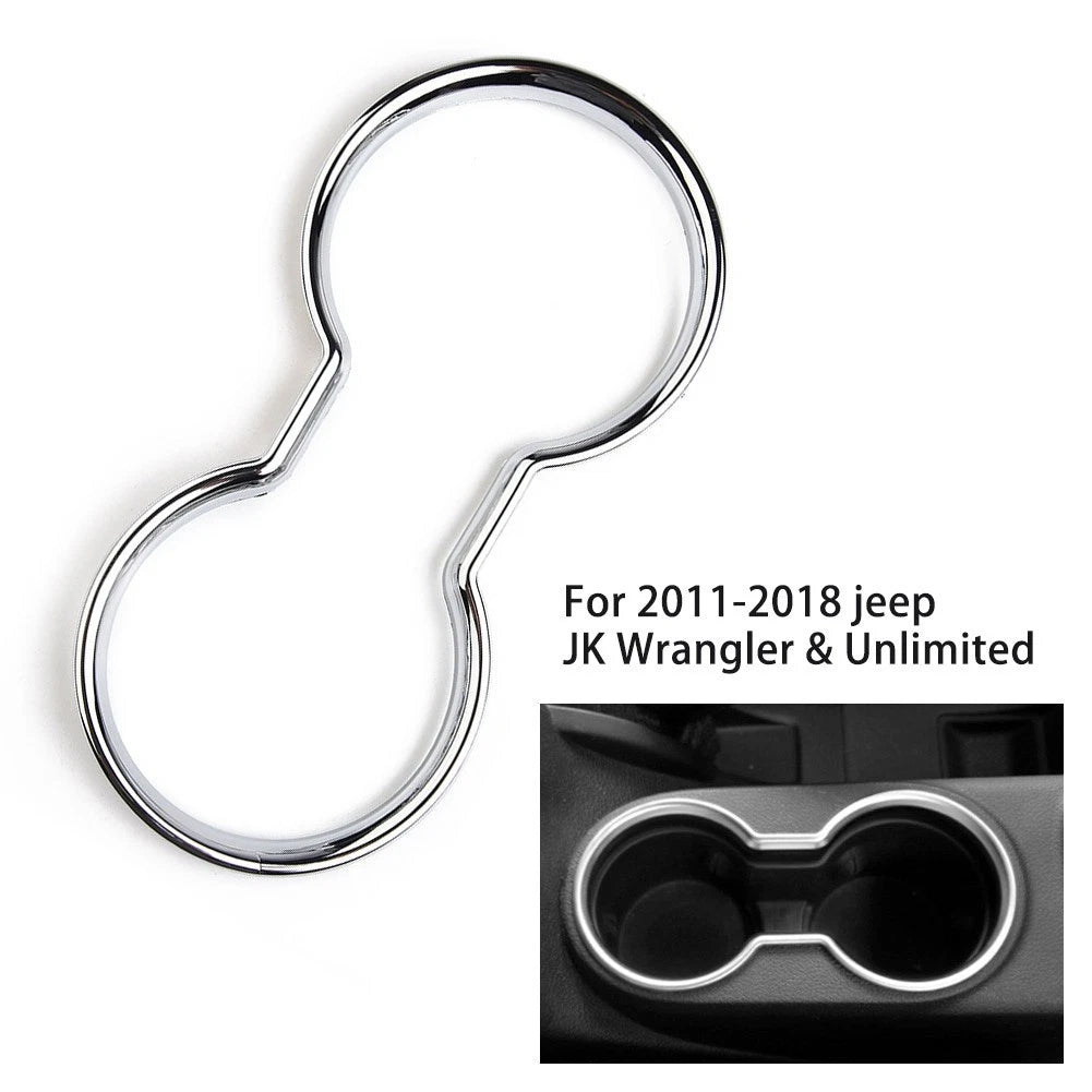 Cup Holder Trim / Silver / Center Decoration for Water (2011–2018)