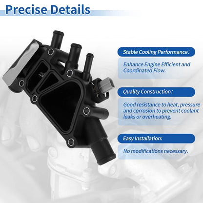 Engine Coolant Thermostat Housing for Ford KA 1.3 & 1.6 (2000-2008)