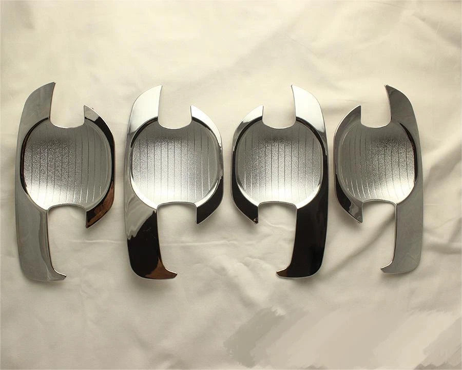 ABS Chrome Door Handle Bowl Cover Trim for Toyota Hilux Vigo (2005-2011) 4 x pcs