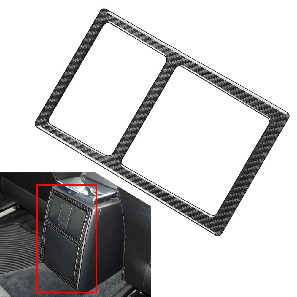 Rear Console Panel Cover Trim for Volkswagen Passat B5 (2001-2005) Black